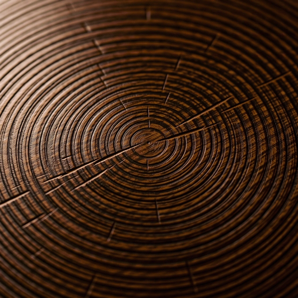 Holzmaserung als Symbol für Beständigkeit