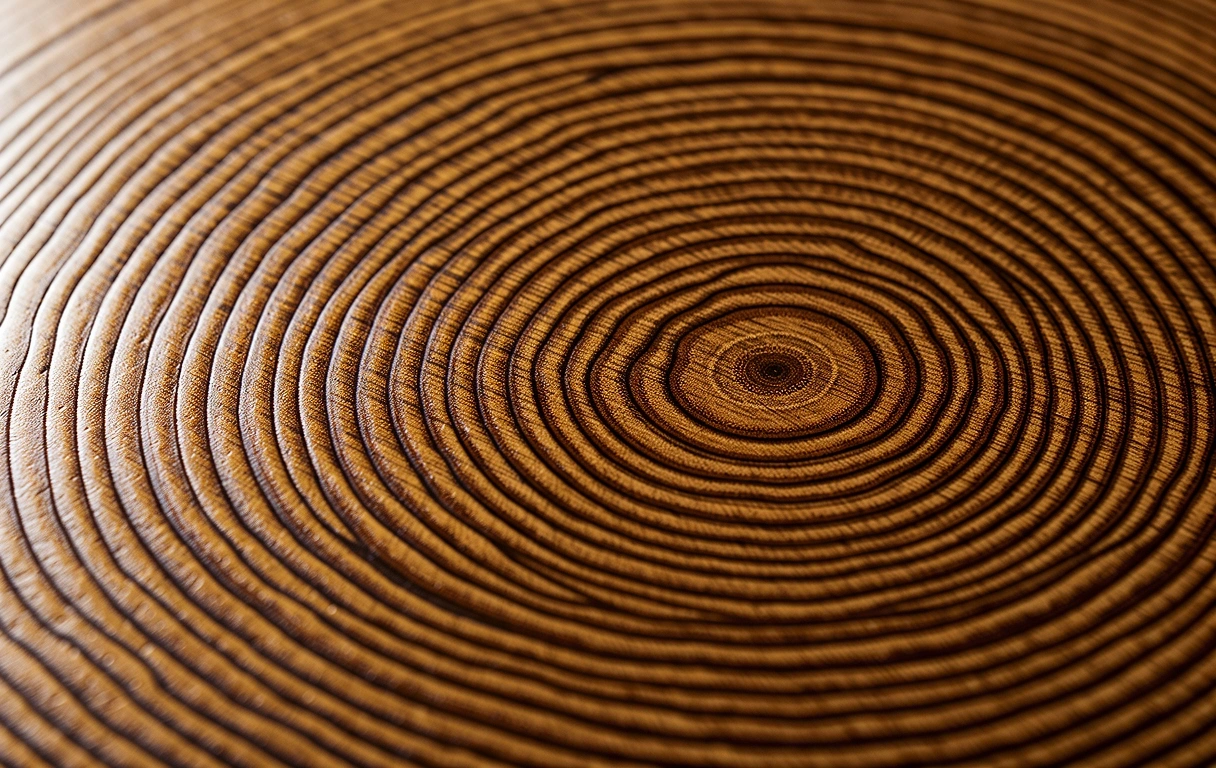Holzstruktur als Symbol für Stabilität und Beständigkeit